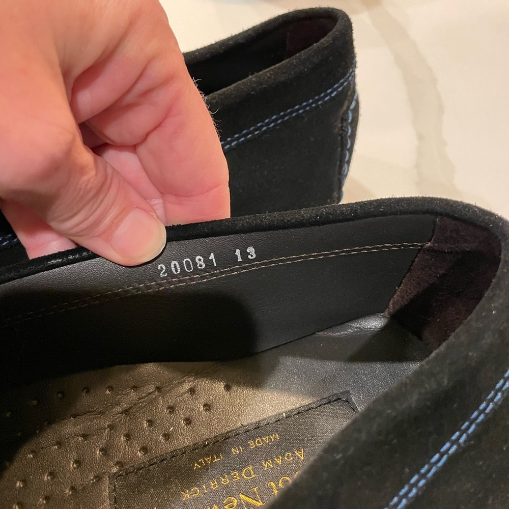 To Boot New York Adam Derrick Men’s driving shoes/loafers Size 13.